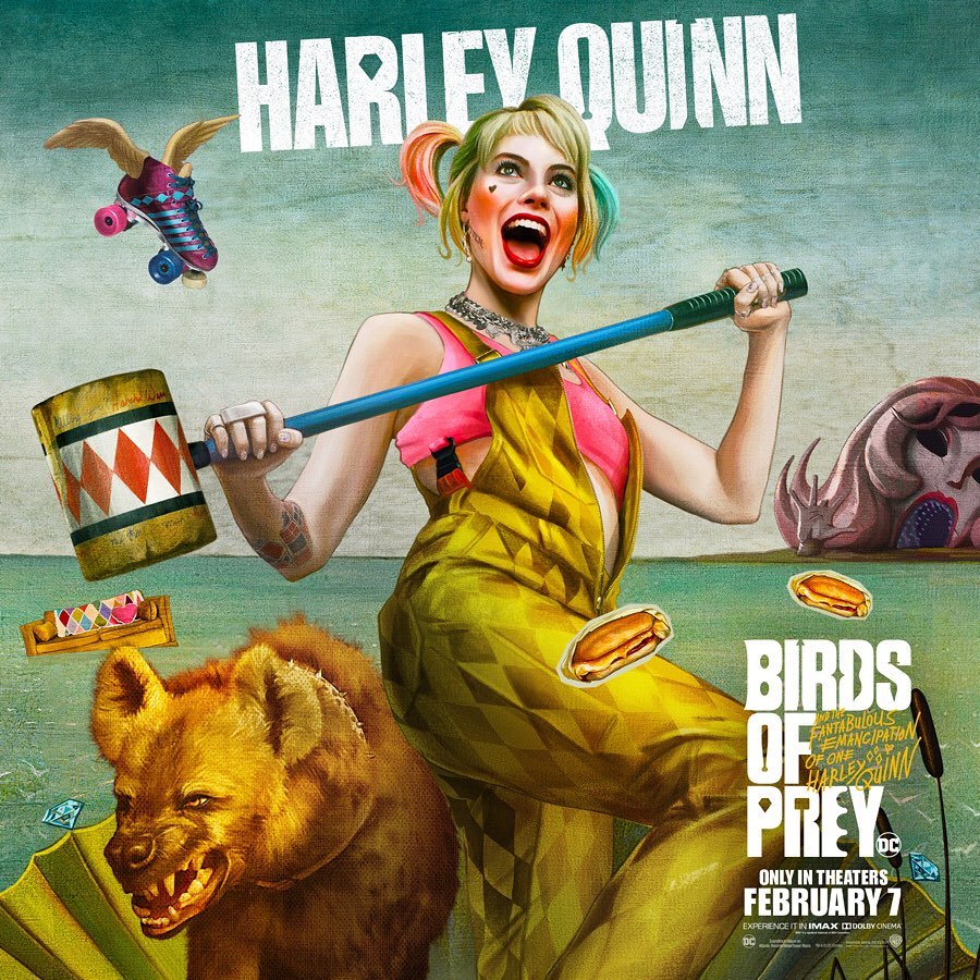 Margot Robbie como Harley Quinn
